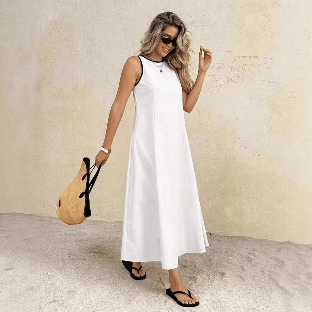 Forever 21 Solid Summer Tank Maxi Dress